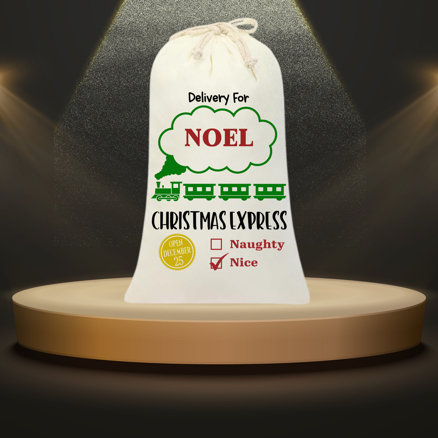 Personalized Christmas Sacks