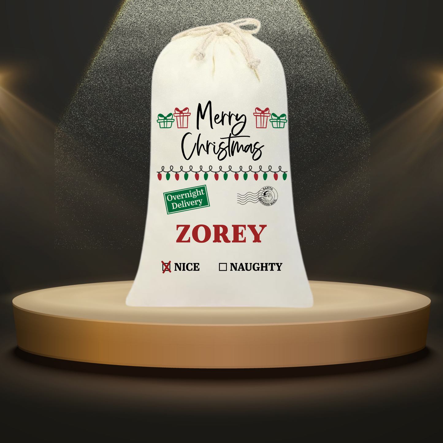 Personalized Christmas Sacks