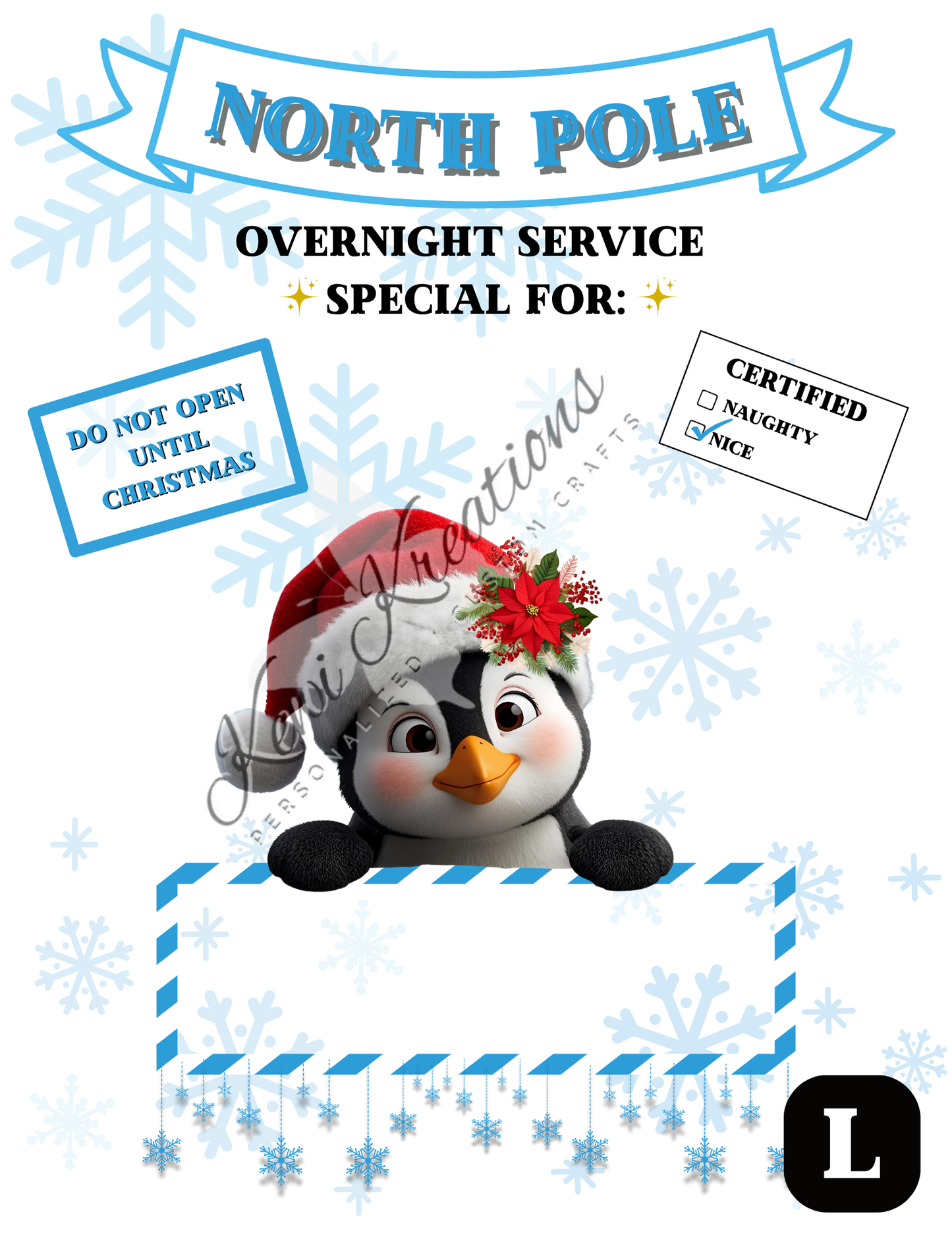 Personalized Christmas Sacks