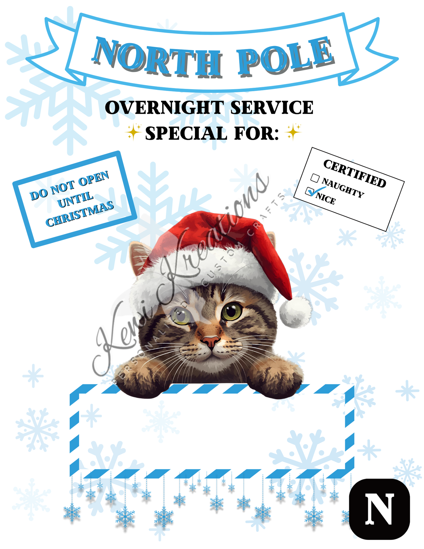 Personalized Christmas Sacks