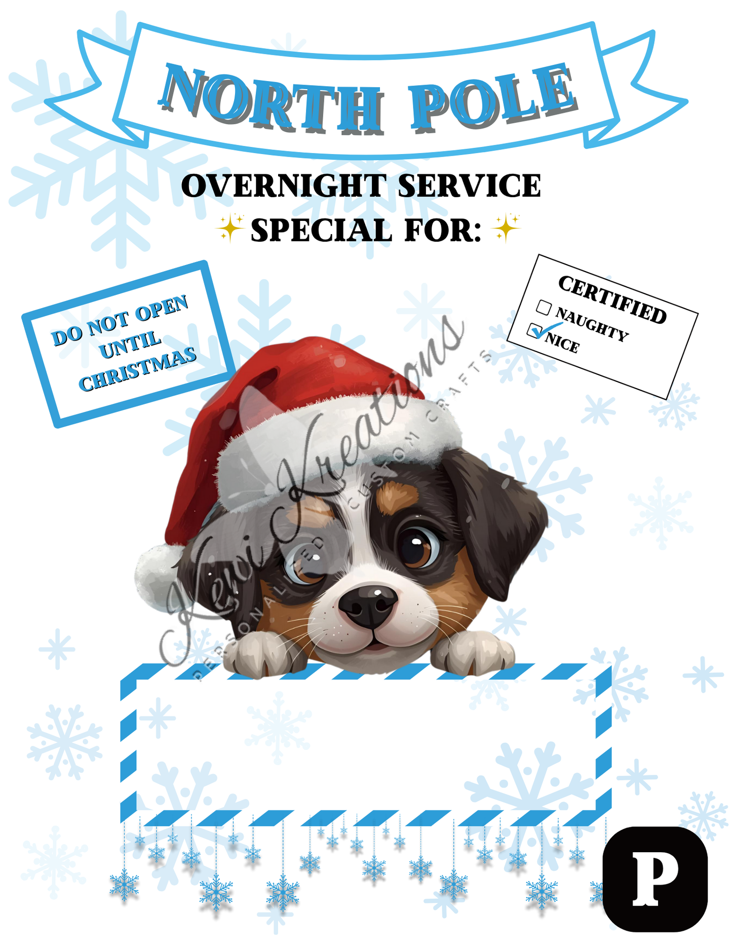 Personalized Christmas Sacks