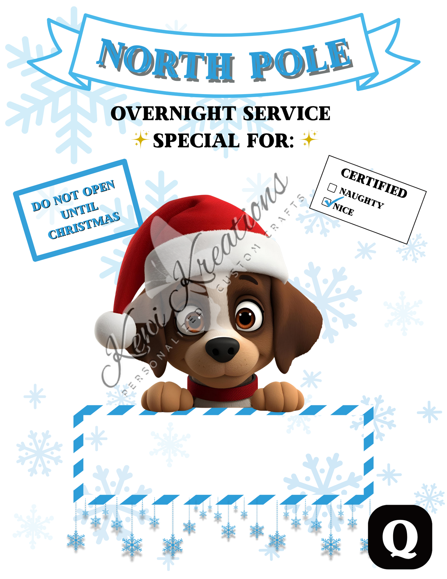 Personalized Christmas Sacks