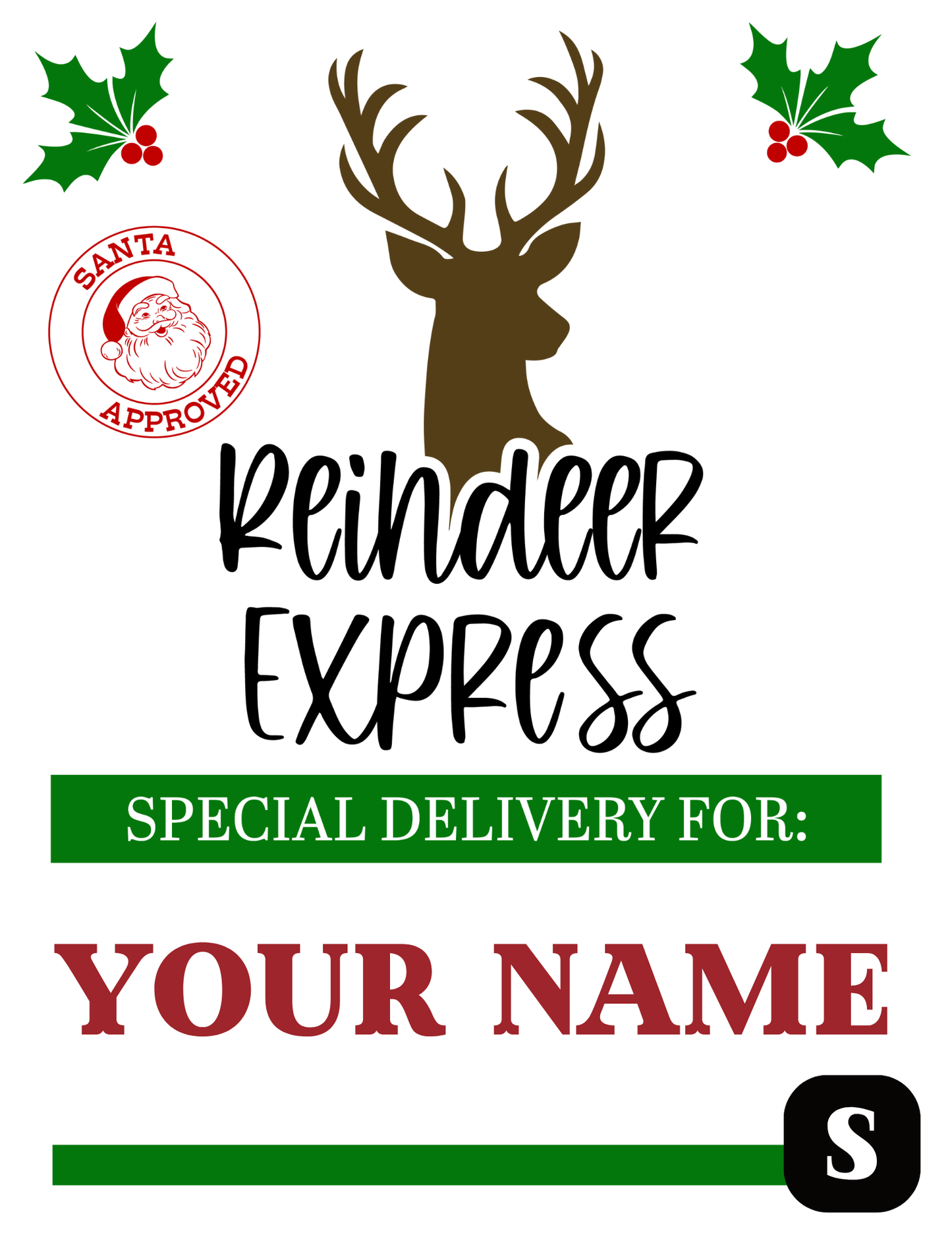 Personalized Christmas Sacks