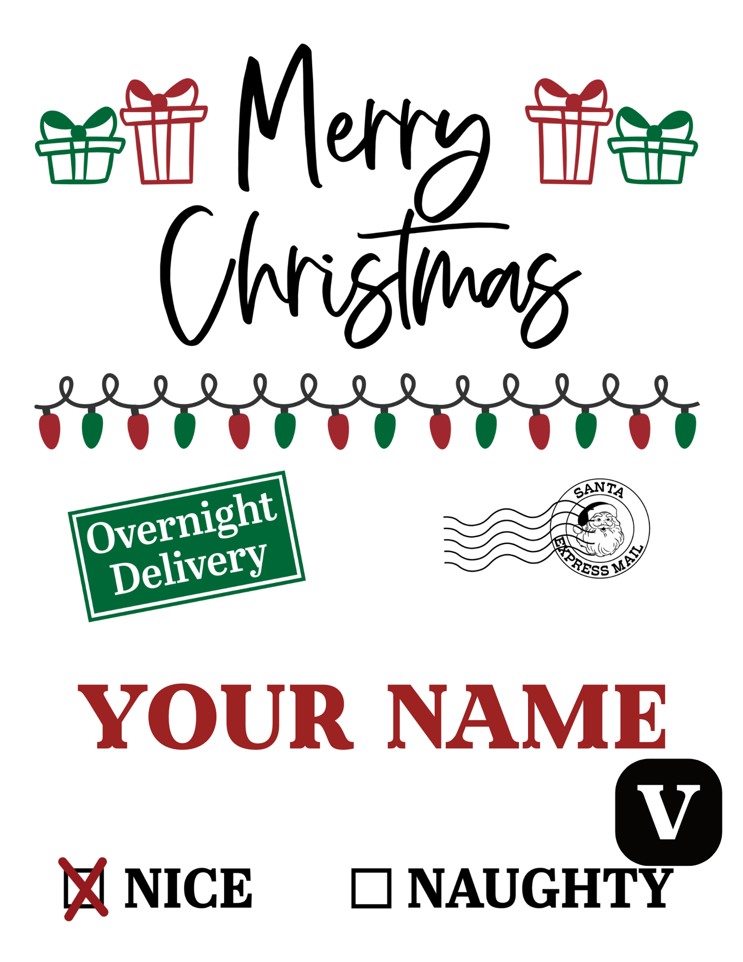 Personalized Christmas Sacks