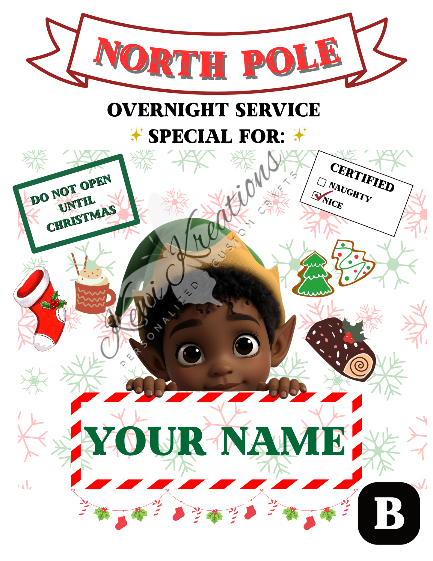 Personalized Christmas Sacks