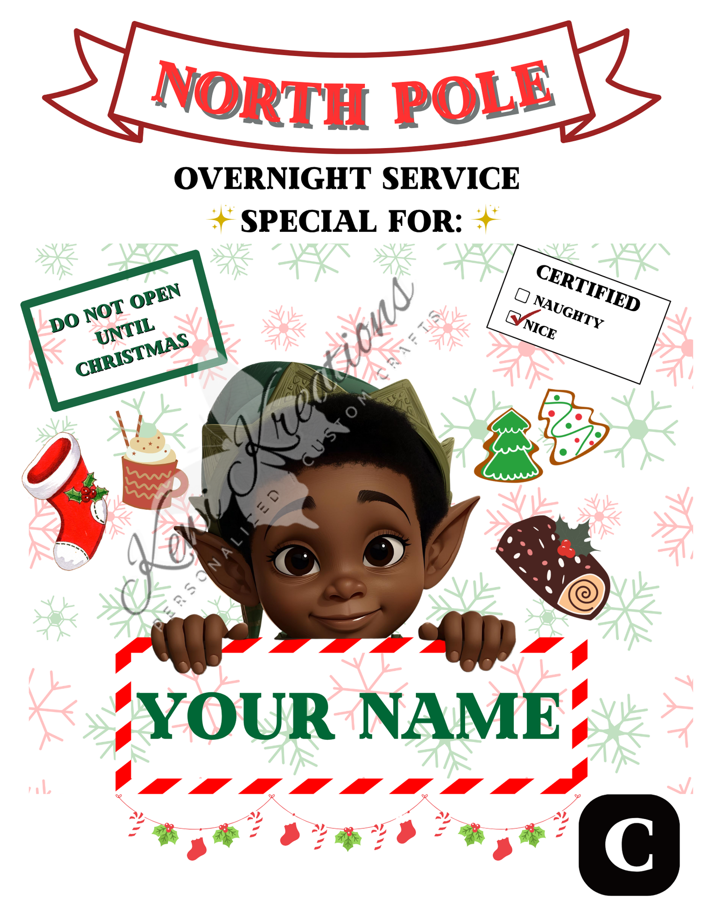 Personalized Christmas Sacks