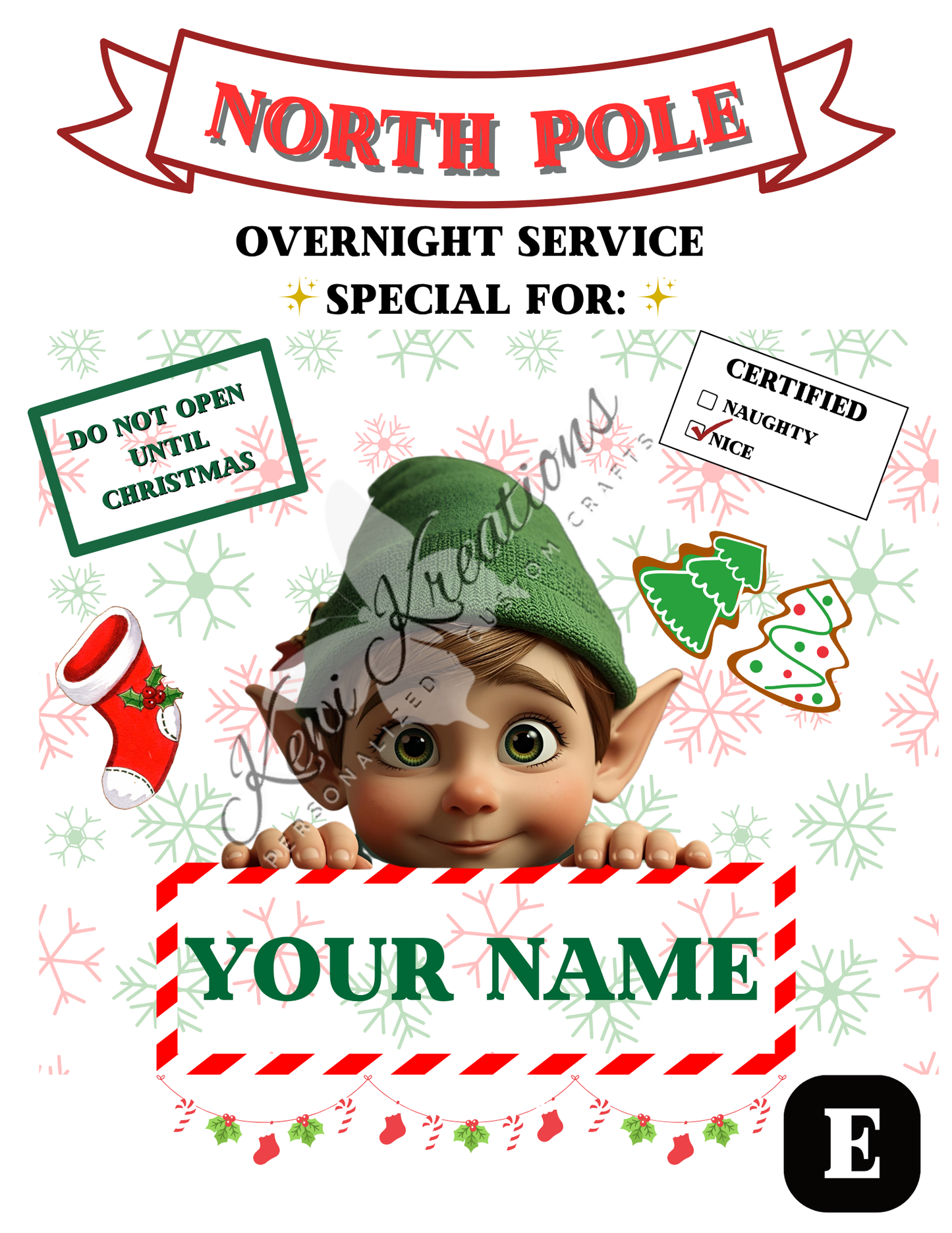 Personalized Christmas Sacks