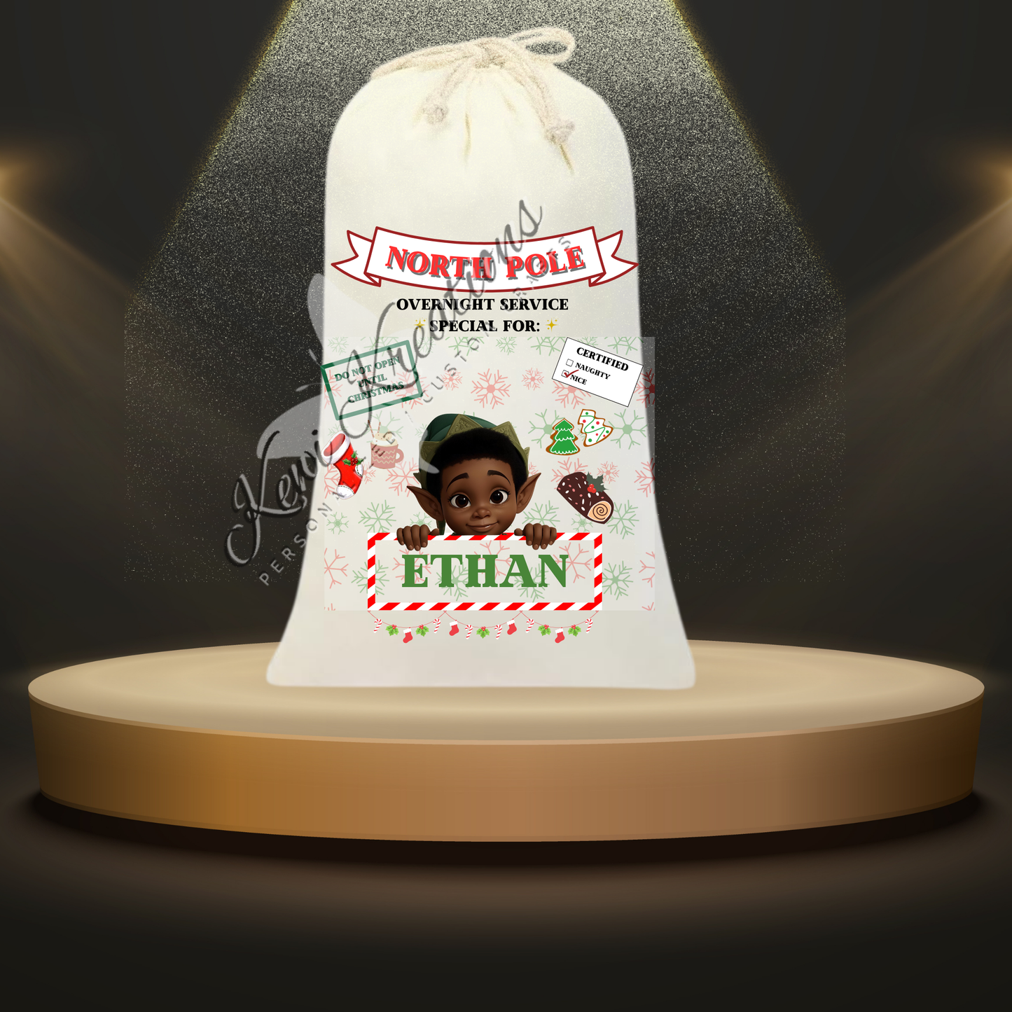 Personalized Christmas Sacks